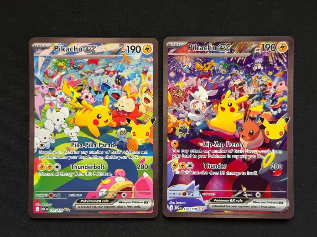Pikachu ex Festival Duet Pair (149 & 150)